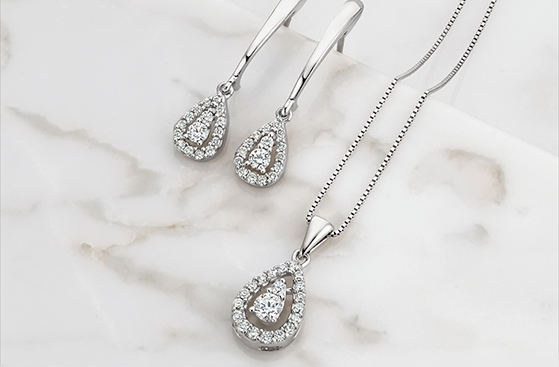 Diamond jewelry. Diamond jewelry.